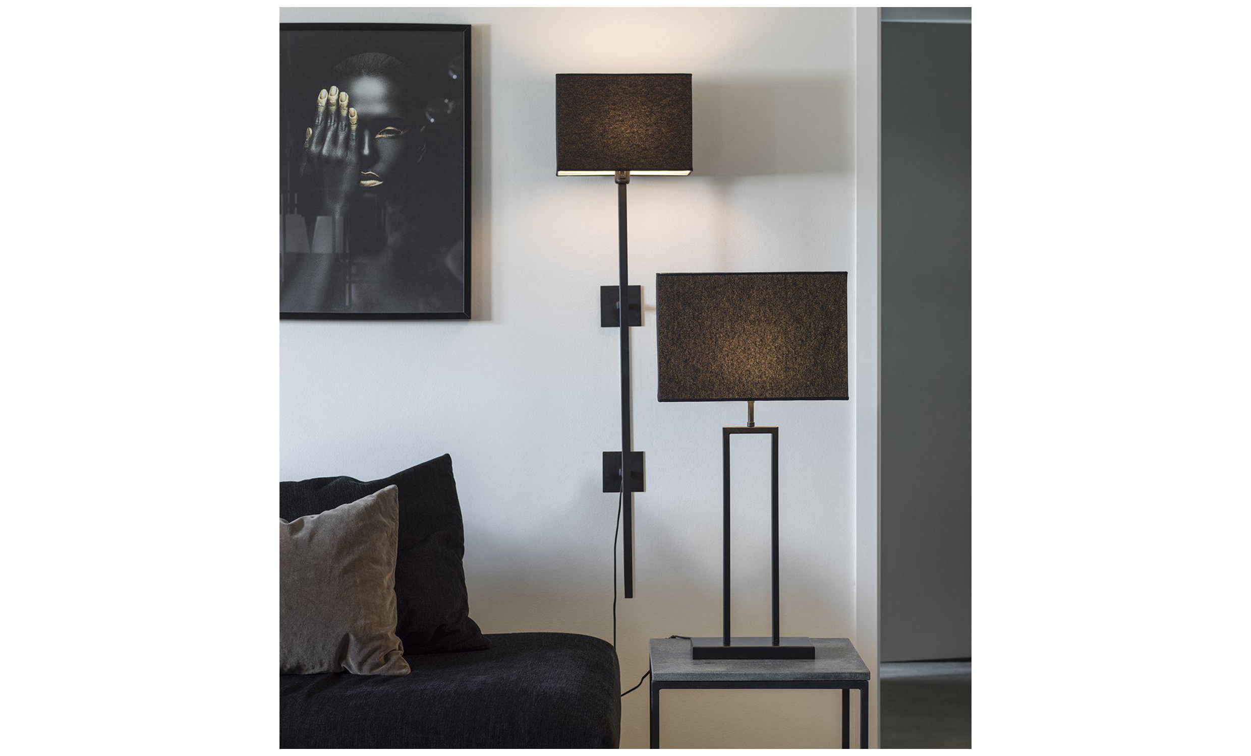 ROD Bordslampa Svart 61 cm