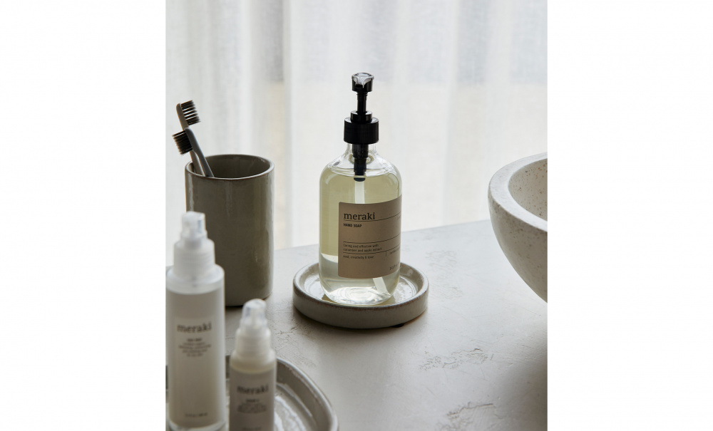 DATURA Tvlhllare Rund Shellish Grey i gruppen Kk / Diskning & Stdning hos SoffaDirekt.se (303840042)