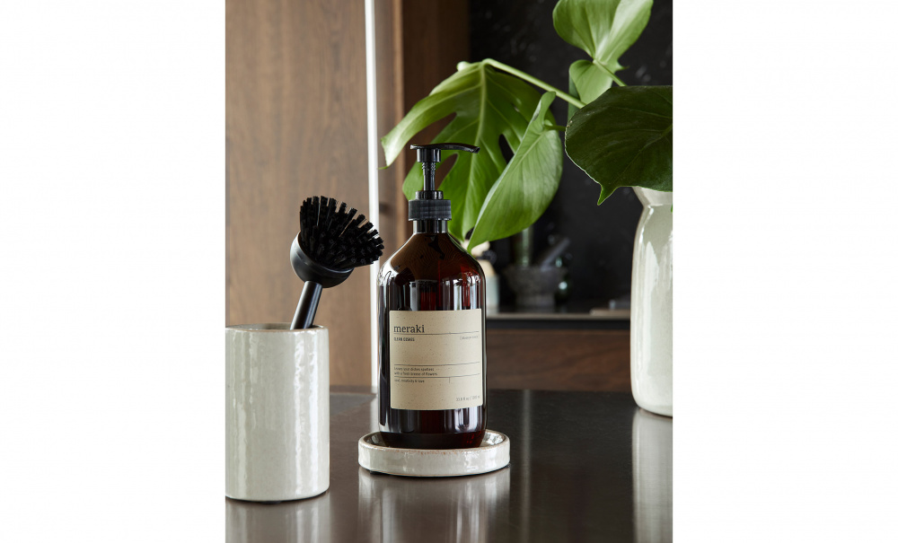 DATURA Tvlhllare Rund Shellish Grey i gruppen Kk / Diskning & Stdning hos SoffaDirekt.se (303840042)