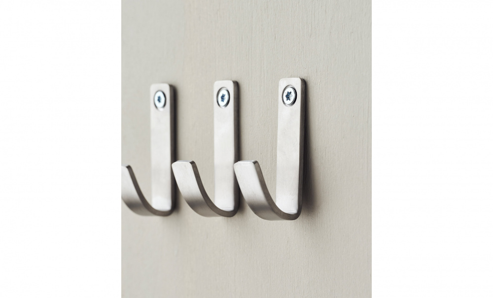THAPSUS Krok 3-pack Borstad Silver i gruppen Badrum / Badrumstillbehr hos SoffaDirekt.se (308580108)