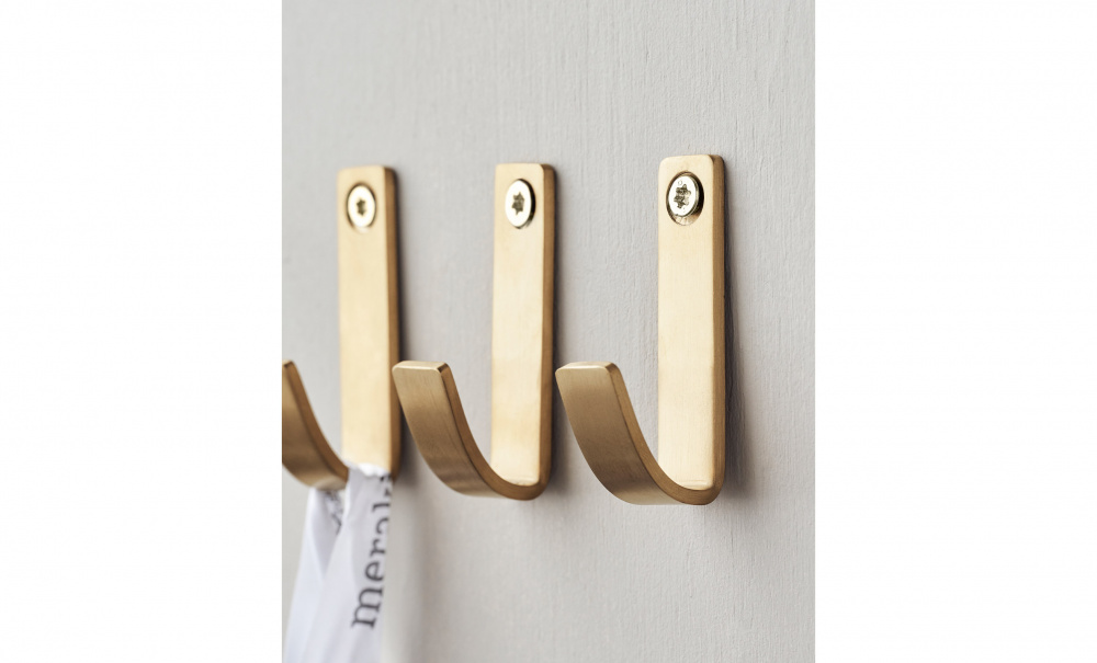 THAPSUS Krok 3-pack Borstad Mssing i gruppen Badrum / Badrumstillbehr hos SoffaDirekt.se (308580110)