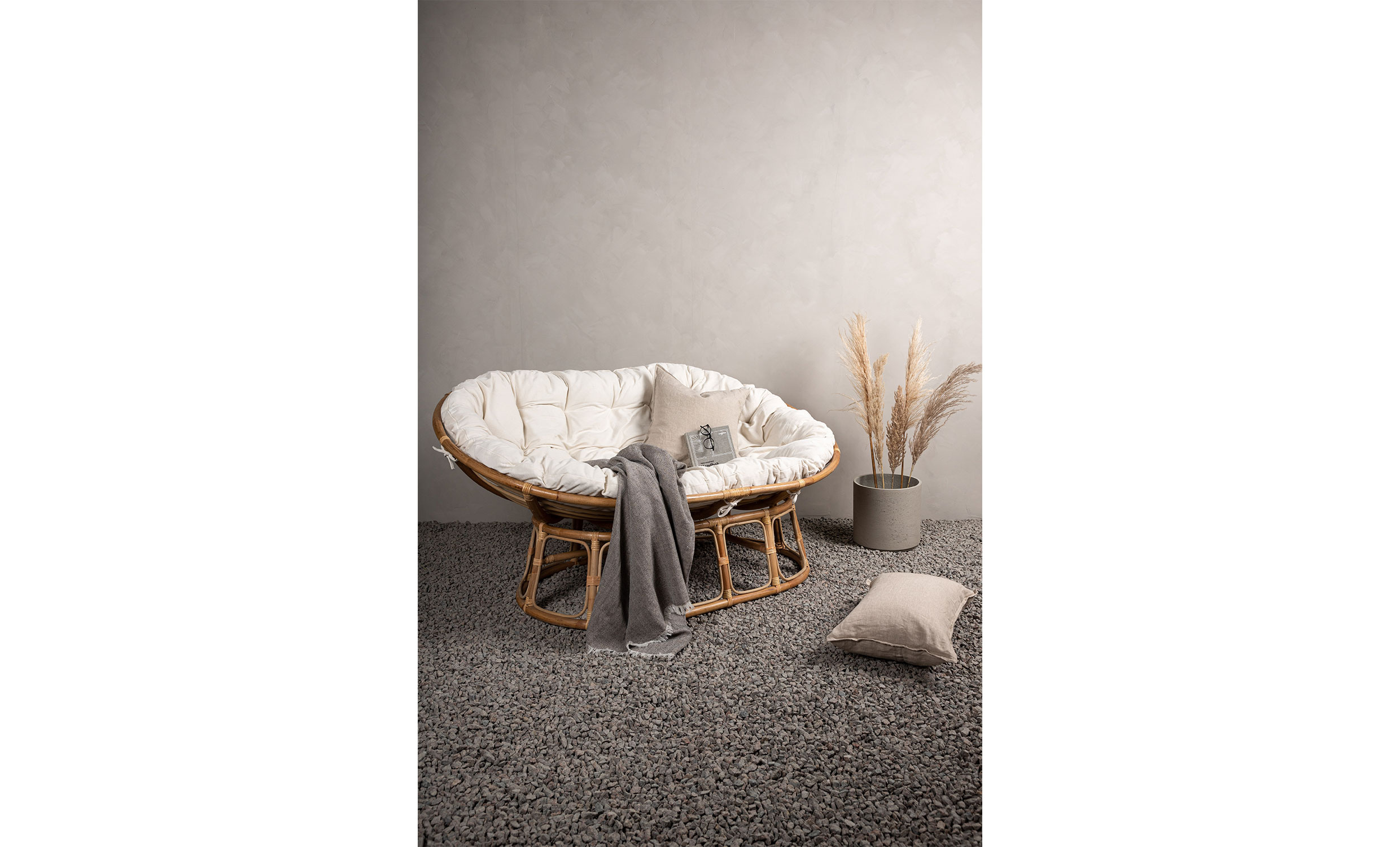 BALOO Loungeftlj Dubbel Natur