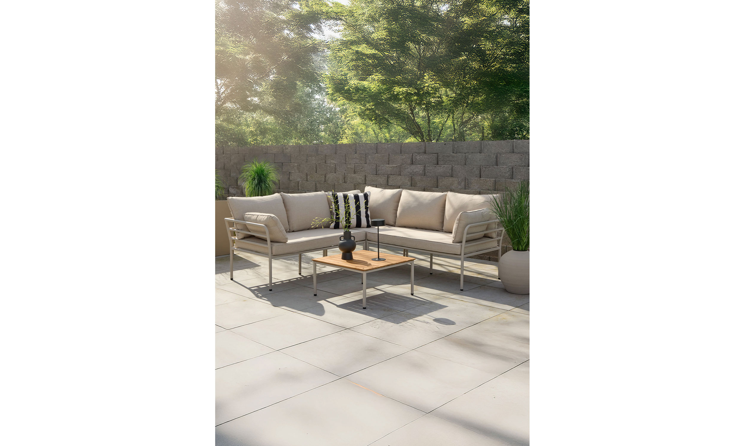 PEYTON Loungeset Beige