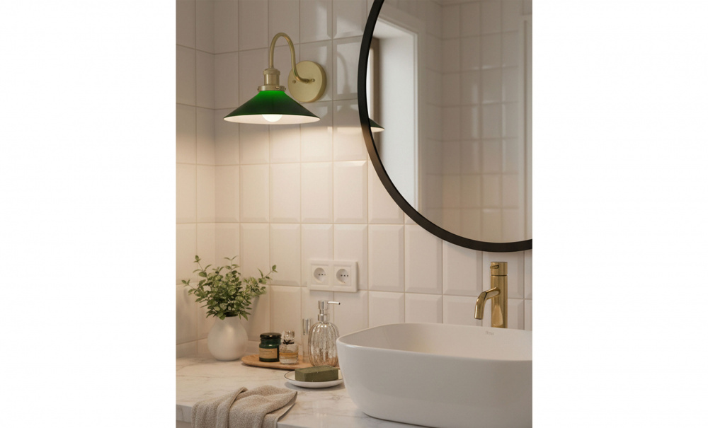 Bild nr 2 (AUGUST V�gglampaIP23 Gr�n)