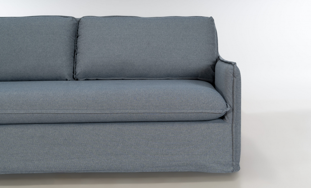 SANDE Bddsoffa Denimbl i gruppen Vardagsrum / Soffor / Bddsoffor hos SoffaDirekt.se (3193-SAN3S-06741D)