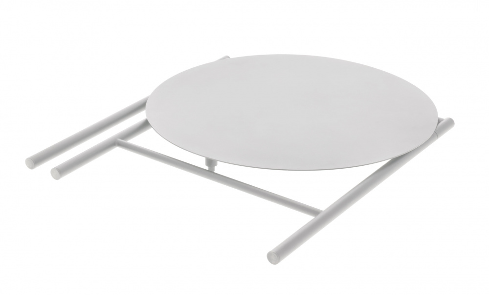 DISC Bord 70 Ljusgr i gruppen Utembler / Trdgrdsbord / Cafbord hos SoffaDirekt.se (32240)