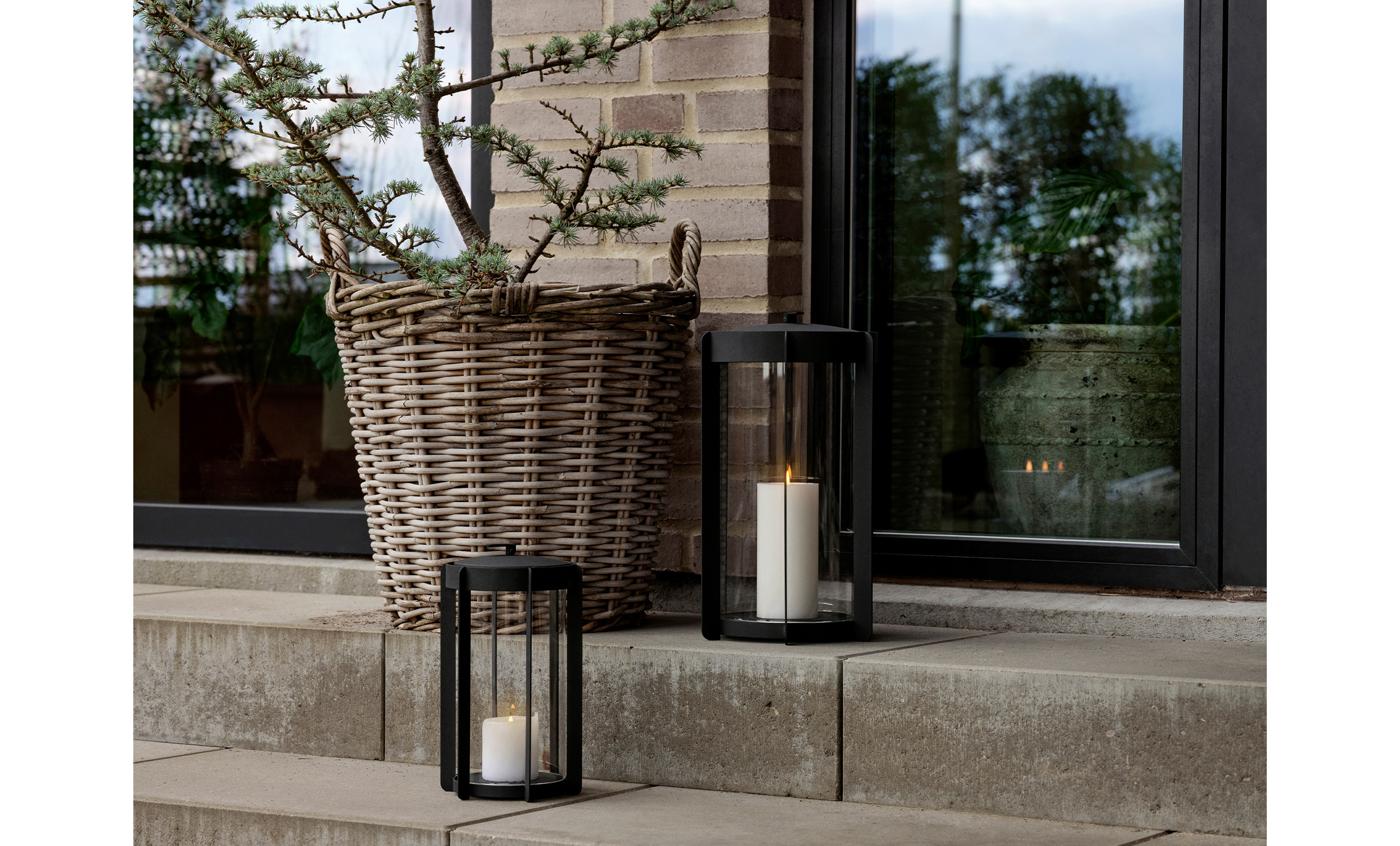 FIREFLY Lanterna Svart S