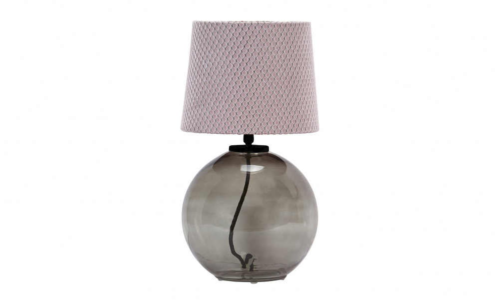 JONNA Lampfot Smoky 28 cm i gruppen Belysning / Lampor / Lampftter hos SoffaDirekt.se (3252807)