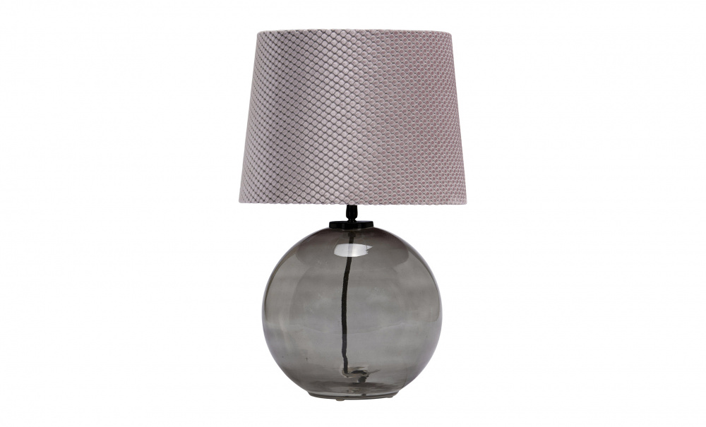 JONNA Lampfot Smoky 32 cm i gruppen Belysning / Lampor / Lampftter hos SoffaDirekt.se (3253207)