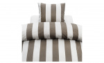 Byt till bild nr 1 (STRIPE Bddset Enkel Brun)