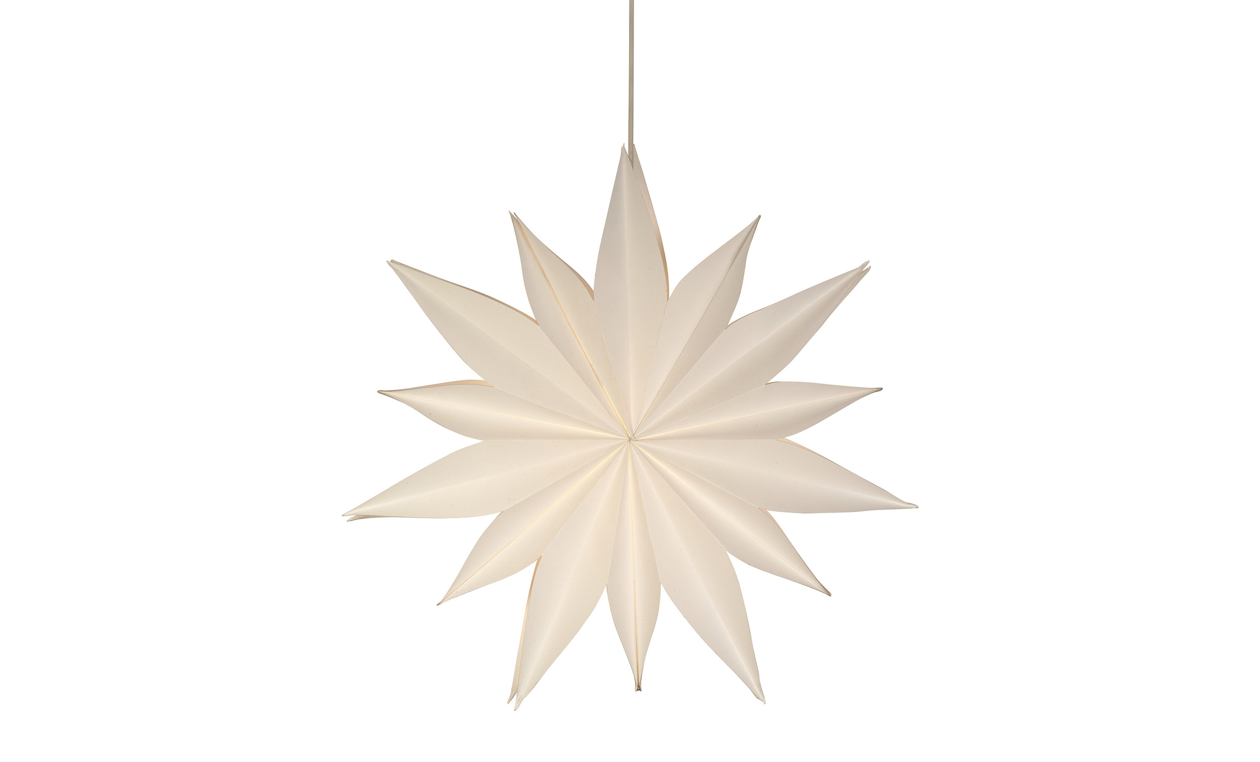 SIRIUS Julstjrna 60cm Vit