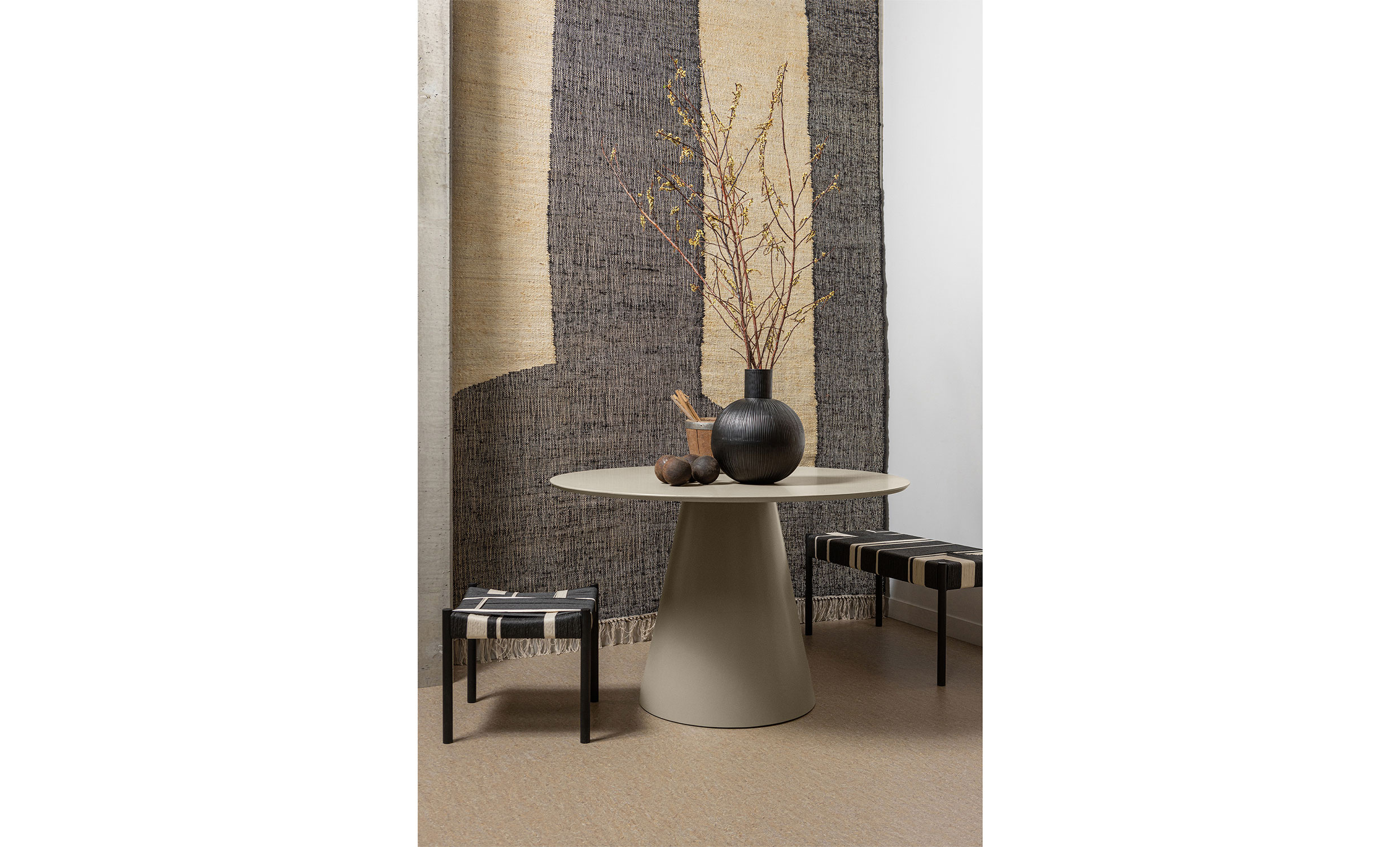 JORRE Matbord 120 Beige