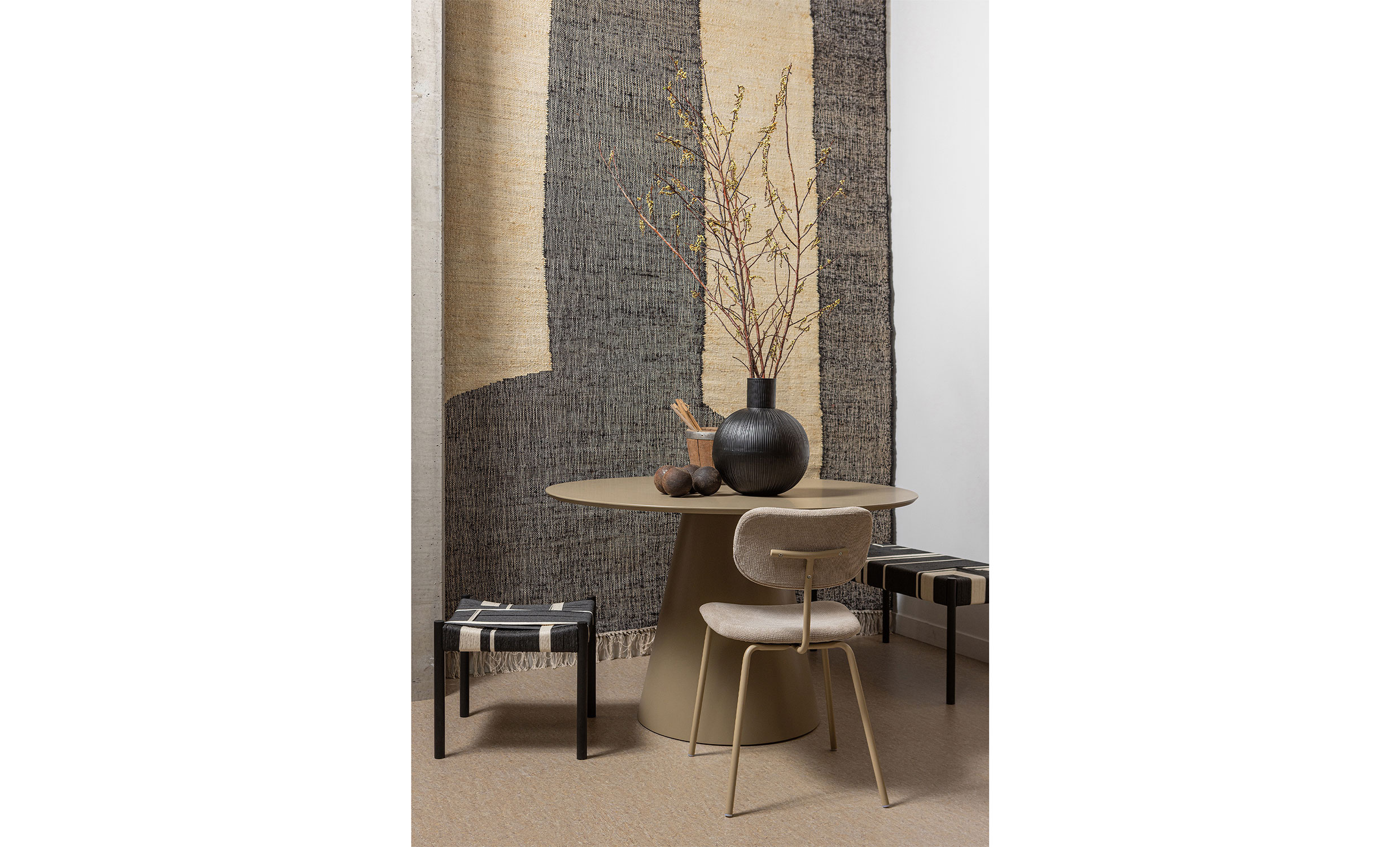 JORRE Matbord 120 Brun