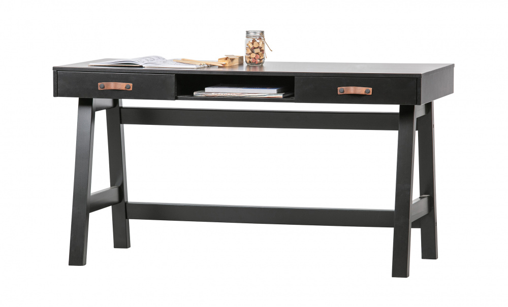 DIAN Skrivbord Svart i gruppen Vardagsrum / Soffbord / Sidobord hos SoffaDirekt.se (340813-Z)