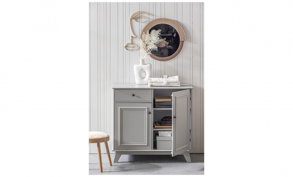 LILY Skp Ljusgr i gruppen Vardagsrum / Frvaringsmbler / Sideboards hos SoffaDirekt.se (340817-G)