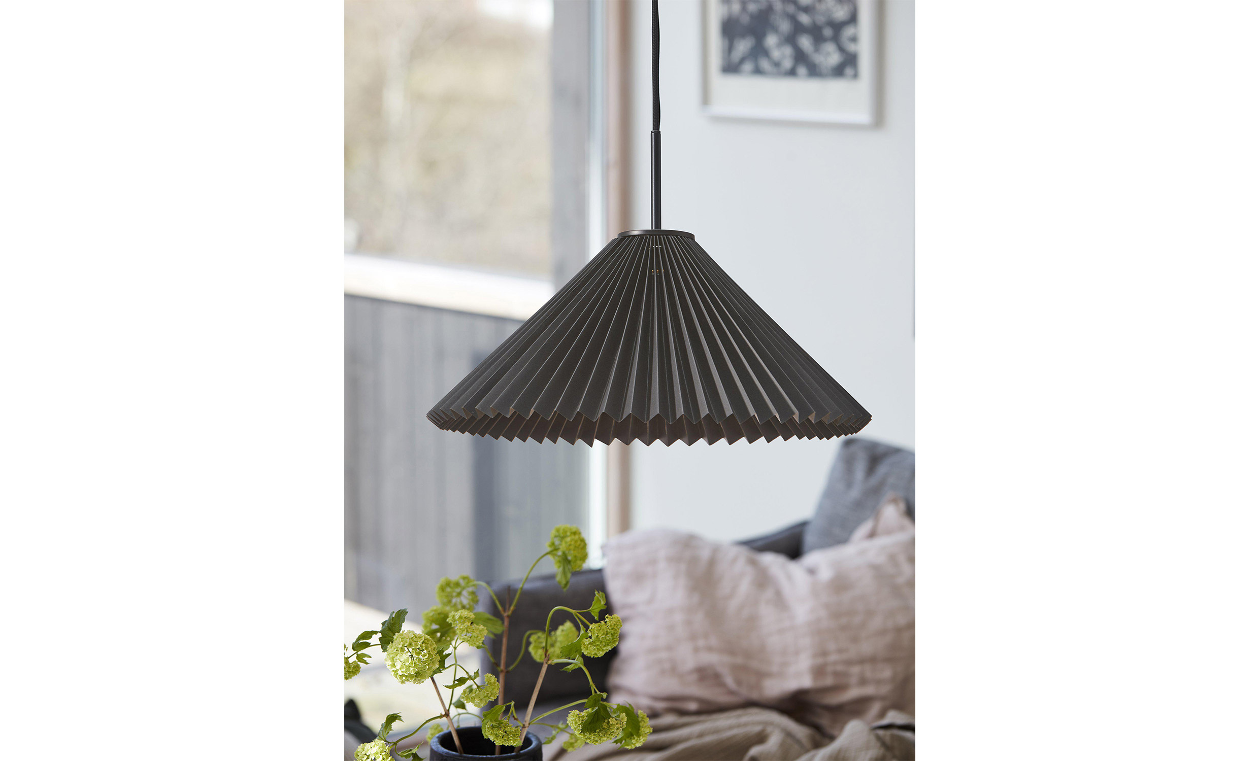 POLLY Taklampa 45cm Svart