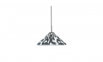 POLLY Taklampa 45cm Svart/Vit
