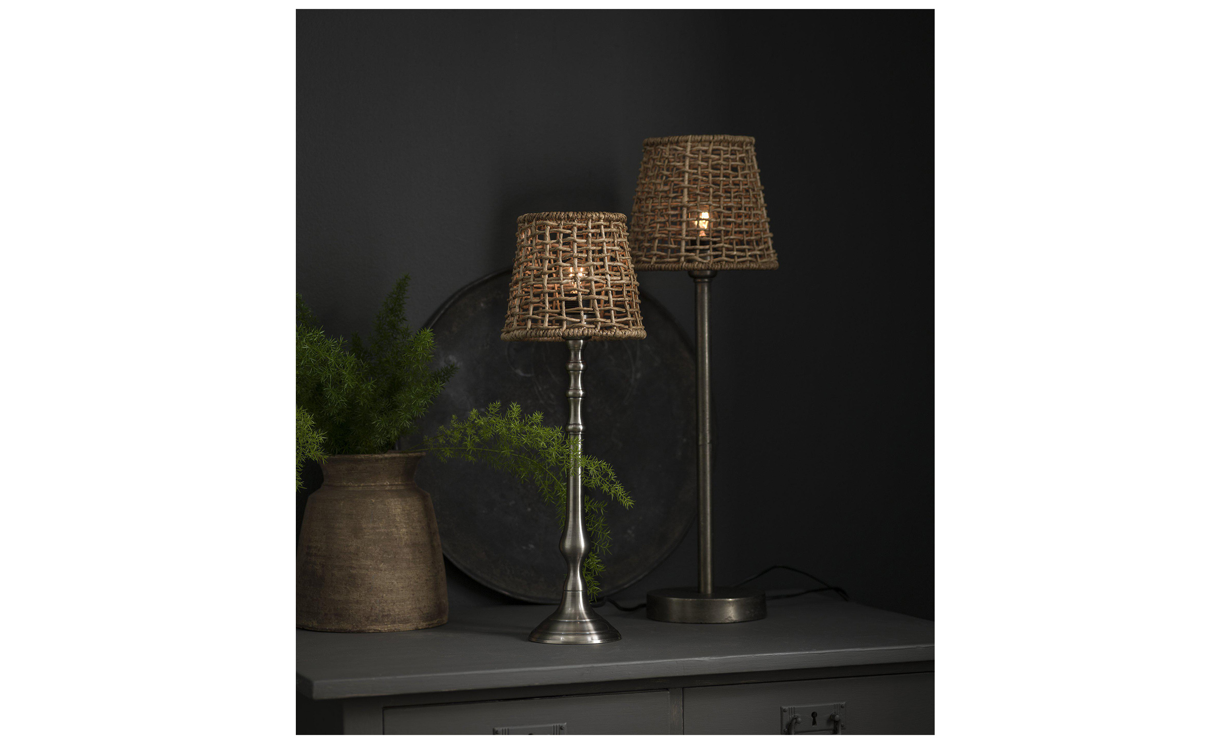 CEBU Lampskrm Natur 18 cm