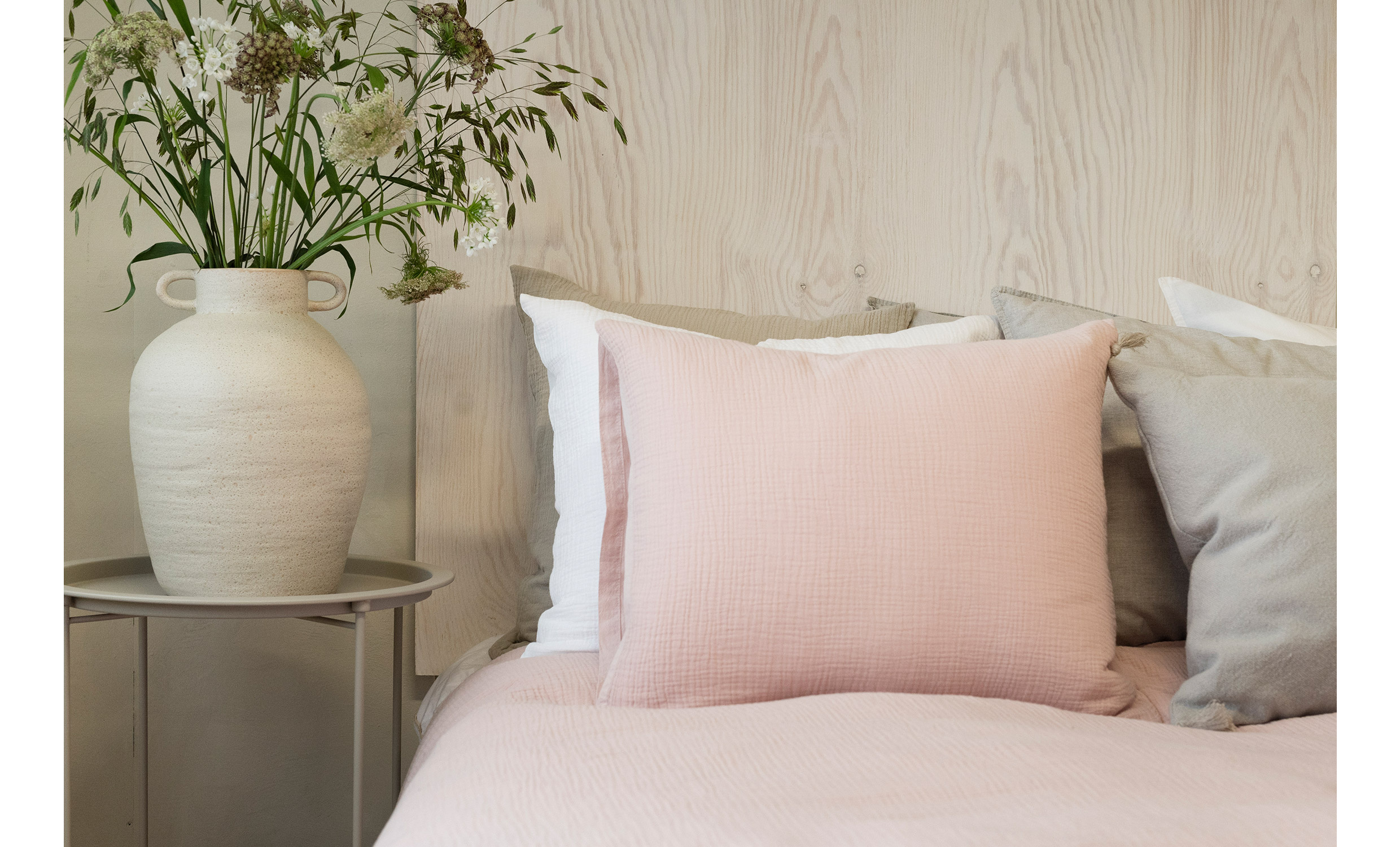 CLEO Bddset Enkel Rosa