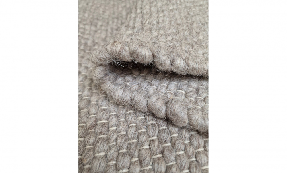 RHUS Ullmatta 200x300 Linne i gruppen Mattor & Textil / Mattor / Ullmattor & Rllakan hos SoffaDirekt.se (35709)