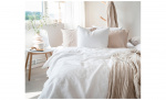 Byt till bild nr 2 (KAIRO Bddset Kingsize Linne Vit)