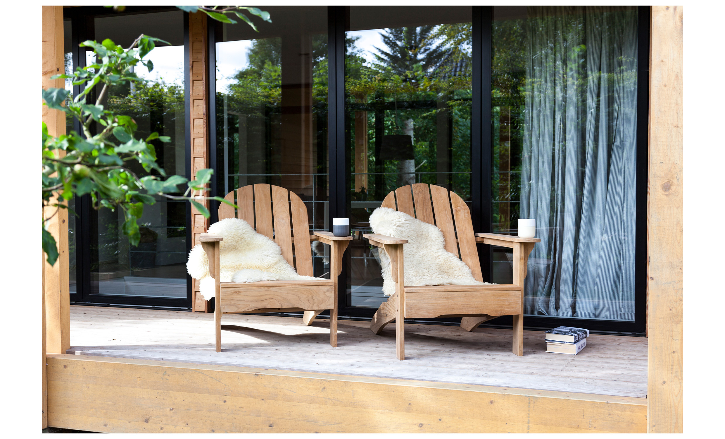 ADIRON Solstol Rygg Teak