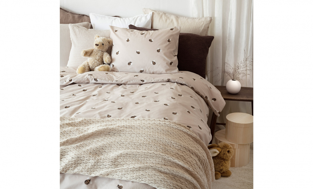 HONEY Bddset Sand i gruppen Sovrum / Sovrumstextil / Sngklder hos SoffaDirekt.se (3611120)
