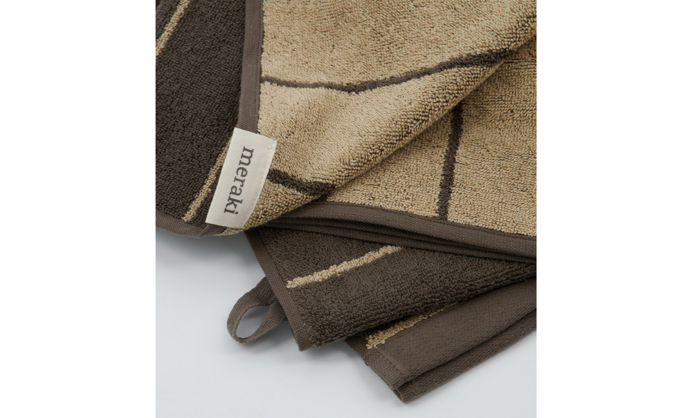 STRIPE Handduk 70x140 Army i gruppen Badrum / Handdukar hos SoffaDirekt.se (361321011)