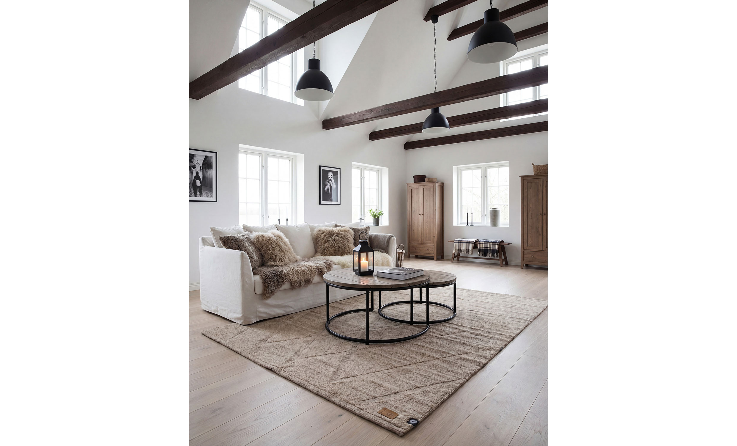 GITTAN Ullmatta 200x290 Beige