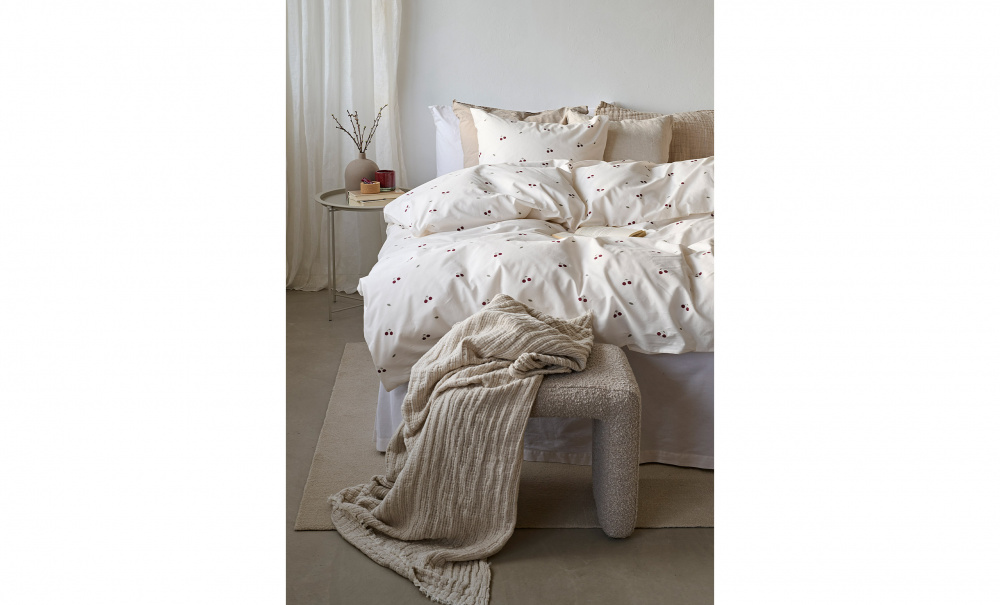CHERRY Bddset Sand i gruppen Sovrum / Sovrumstextil / Sngklder hos SoffaDirekt.se (3629132)