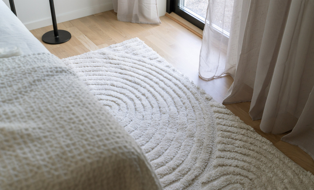 SEOUL Matta Vit 200x290 i gruppen Mattor & Textil / Mattor / Wiltonmattor hos SoffaDirekt.se (36317)