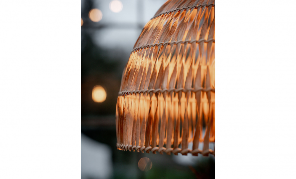 LACE Taklampa Outdoor 46cm Natur i gruppen Belysning / Lampor / Utomhusbelysning hos SoffaDirekt.se (3646-2503)