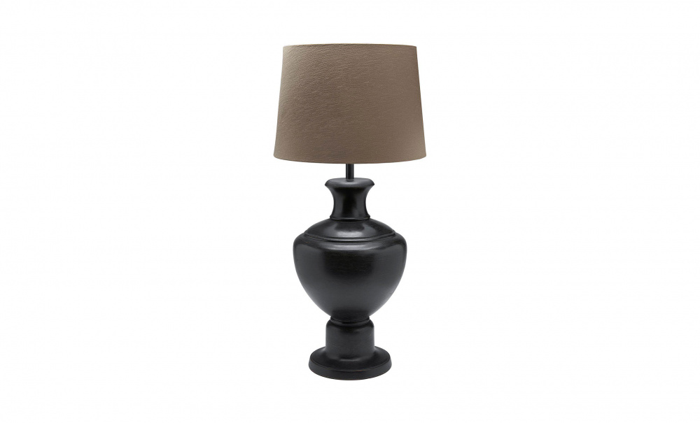 ALMA Lampfot 54 cm Blackbrown i gruppen Belysning / Lampor / Lampftter hos SoffaDirekt.se (3705403)