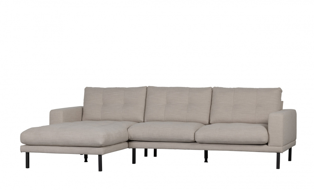 RIVER Divansoffa Vnster Beige i gruppen Vardagsrum / Soffor hos SoffaDirekt.se (373407-N)