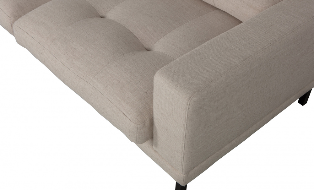 RIVER Divansoffa Vnster Beige i gruppen Vardagsrum / Soffor hos SoffaDirekt.se (373407-N)