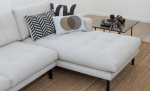 RIVER Divansoffa Höger Beige