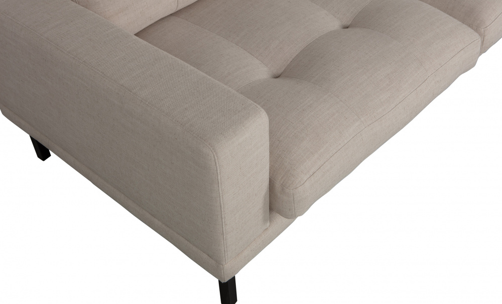 RIVER Divansoffa Hger Beige i gruppen Vardagsrum / Soffor / Divansoffor hos SoffaDirekt.se (373408-N)