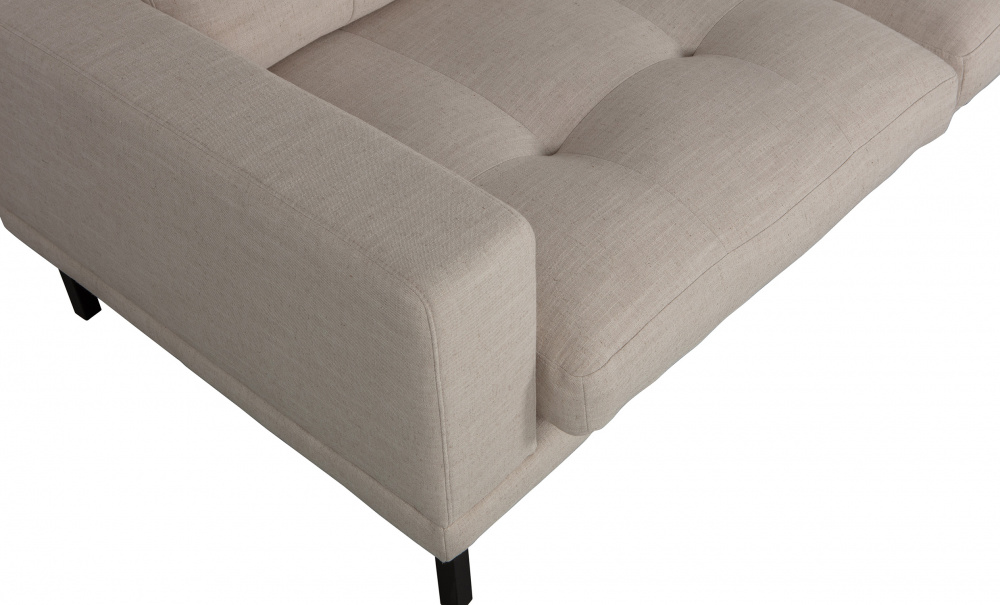 RIVER Divansoffa Hger Beige i gruppen Vardagsrum / Soffor hos SoffaDirekt.se (373408-N)