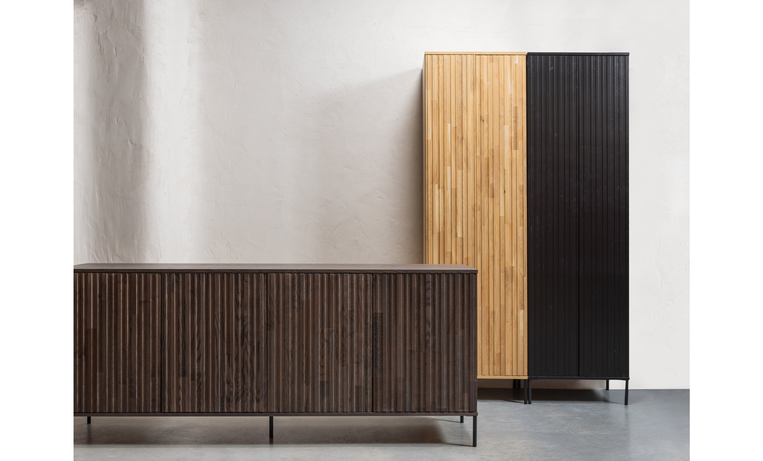 NEW GRAVURE Sideboard Brun