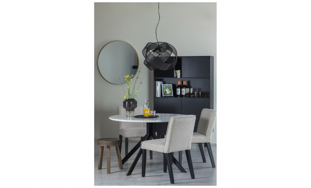 TESSEL Matstol Boucl Sand i gruppen Matplats / Sittmbler / Stolar hos SoffaDirekt.se (373675-BZ)