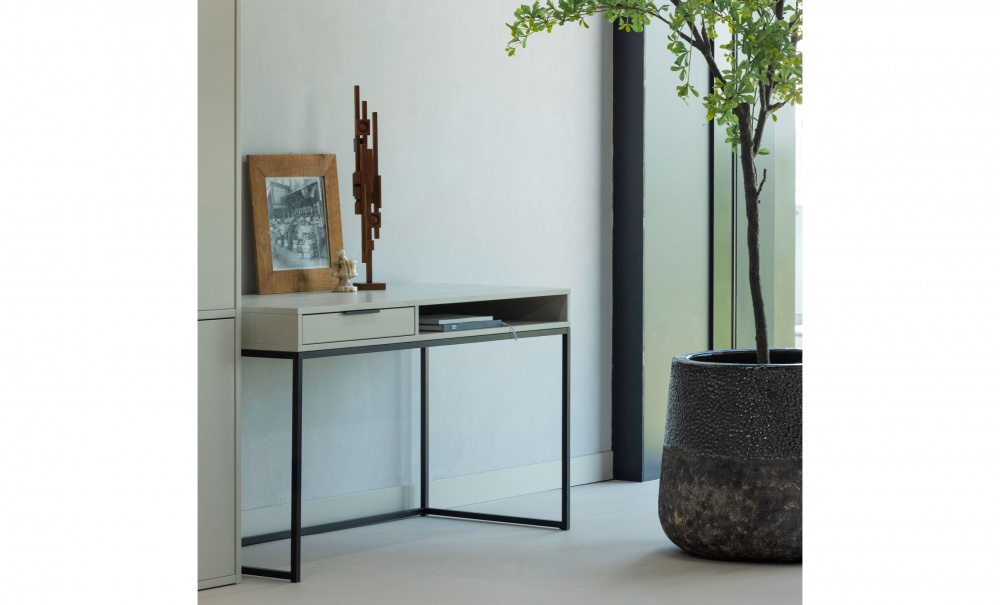 Bild nr 2 (NORE Sidobord/Skrivbord Greige)