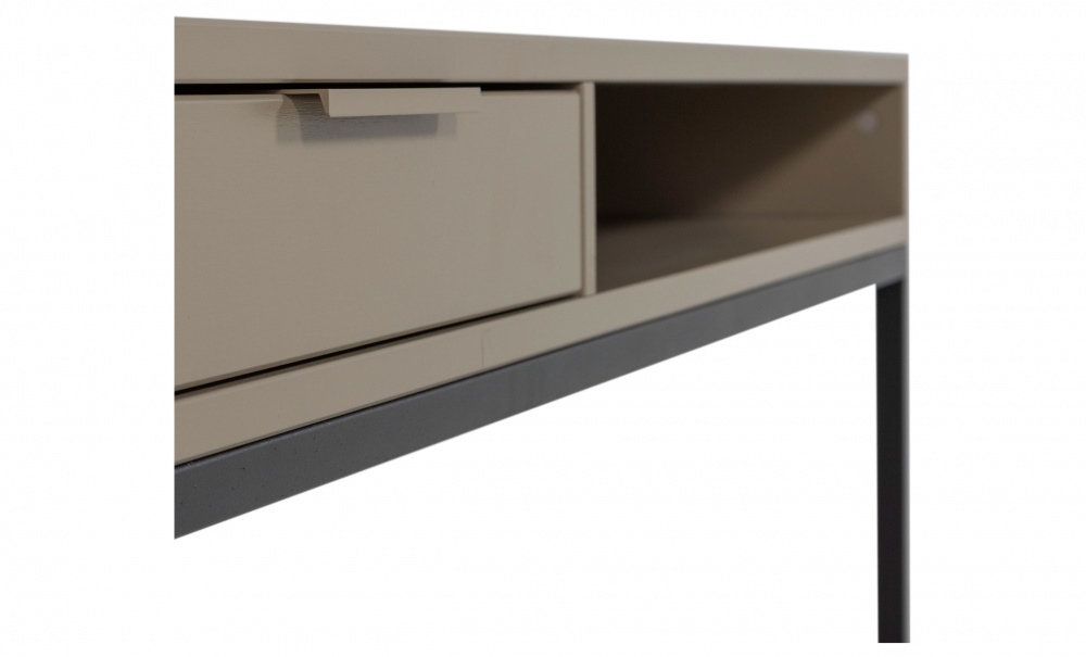 Bild nr 3 (NORE Sidobord/Skrivbord Gr�brun)