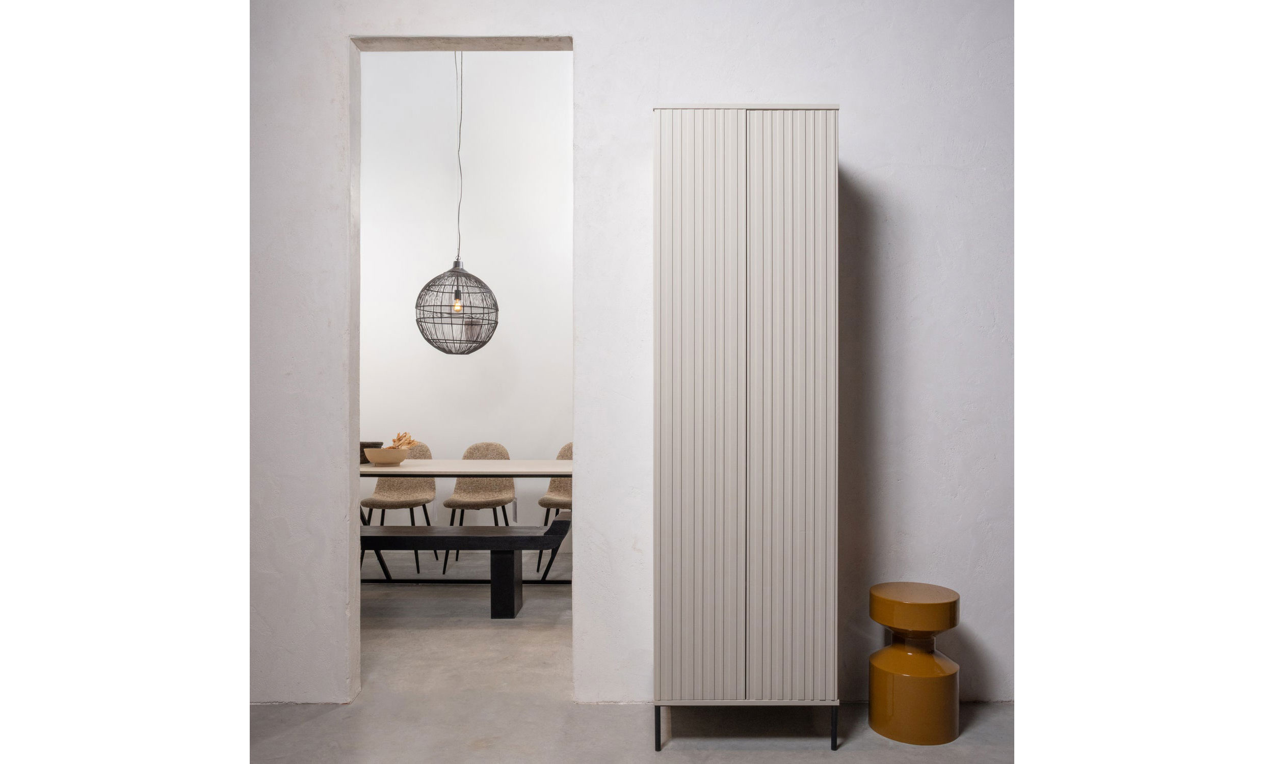 FERRY Sidobord Senapsgul