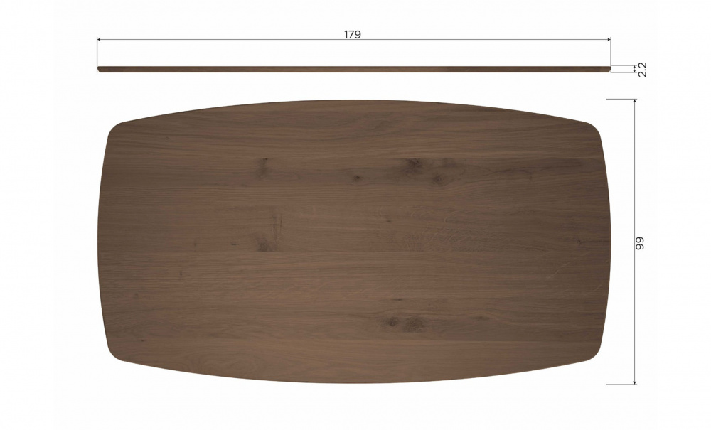 TABLO Matbord Brun i gruppen Matplats / Bord / Matbord hos SoffaDirekt.se (375097-CB)