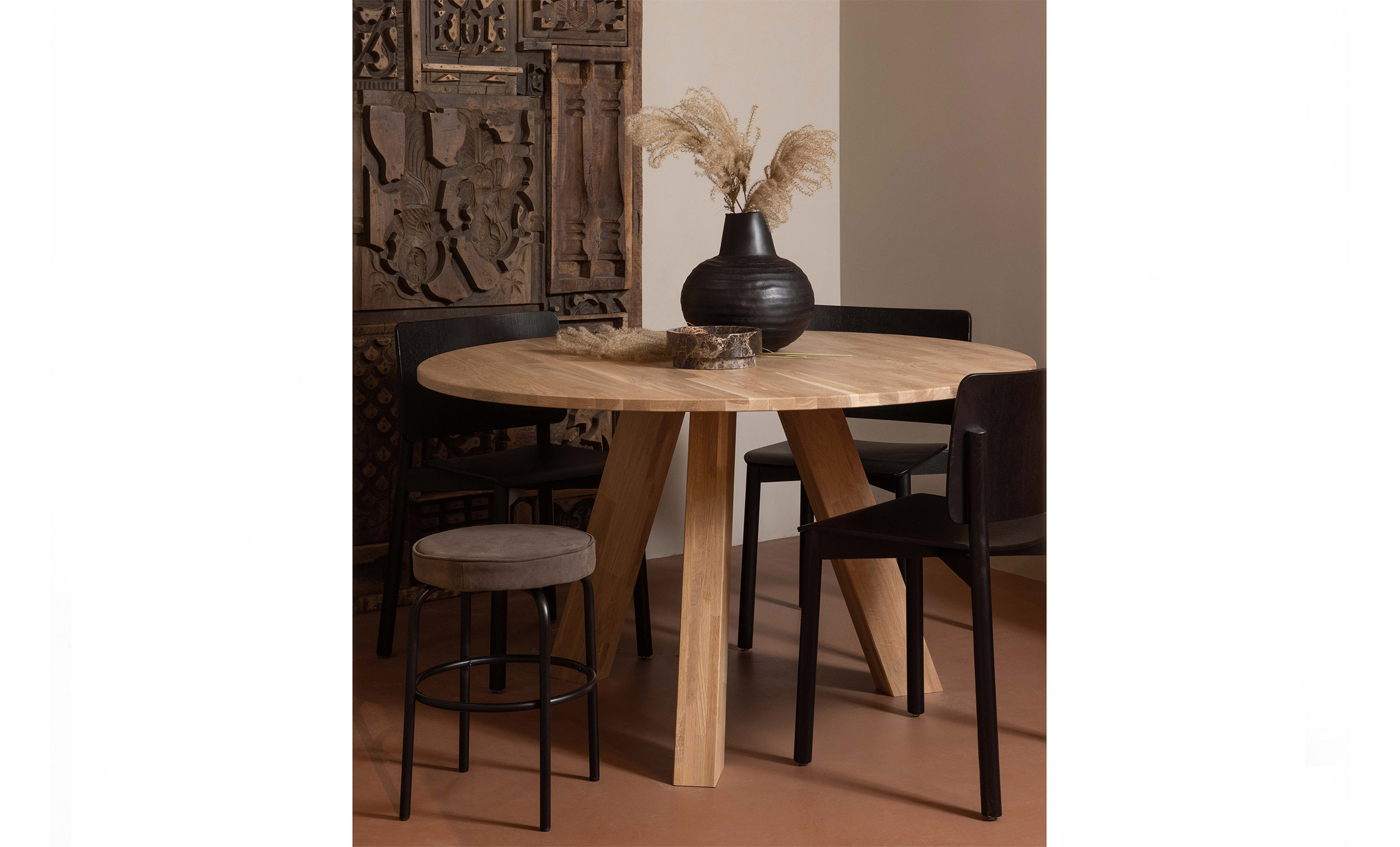 RHONDA Matbord 129 Natur