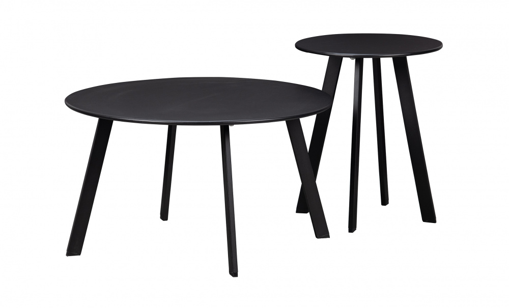 FER Soffbord 70cm Svart i gruppen Vardagsrum / Soffbord / Sidobord hos SoffaDirekt.se (377184-Z)