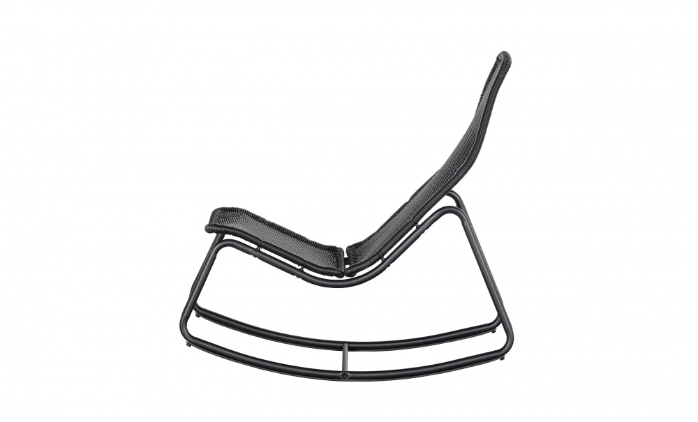 TOM Gungstol Konstrotting Svart i gruppen Matplats / Sittmbler / Stolar hos SoffaDirekt.se (377259-Z)