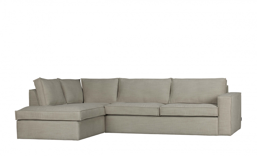 FREDDIE Divansoffa Vnster Beige i gruppen Vardagsrum / Soffor hos SoffaDirekt.se (377318-N)