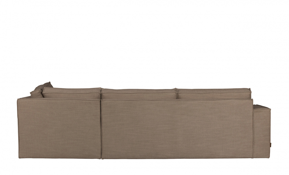 FREDDIE Divansoffa Hger Brun i gruppen Vardagsrum / Soffor / Divansoffor hos SoffaDirekt.se (377319-L)