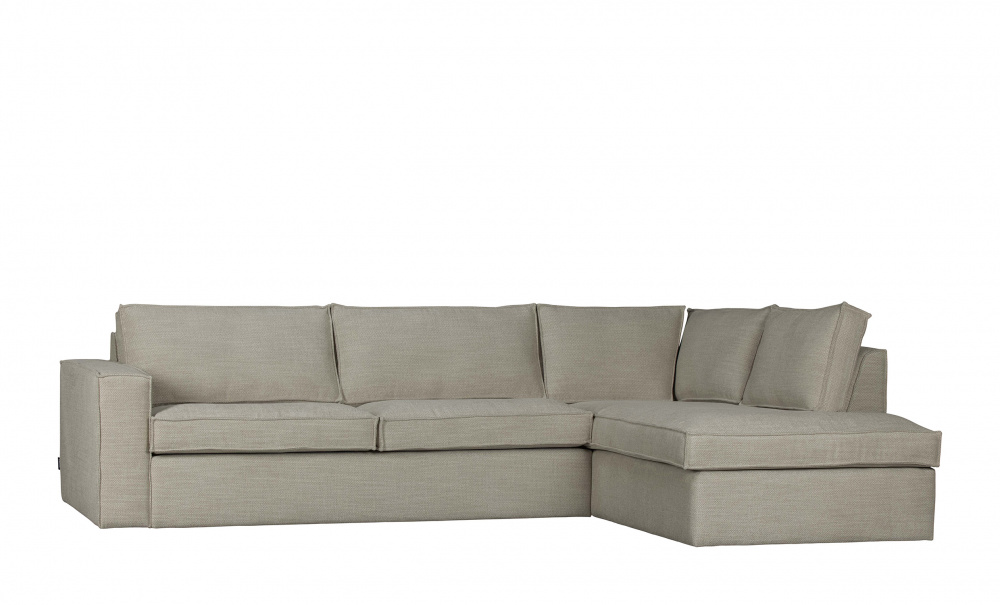 FREDDIE Divansoffa Hger Beige i gruppen Vardagsrum / Soffor / Divansoffor hos SoffaDirekt.se (377319-N)